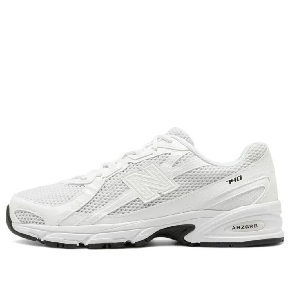 Womens Size 9.5- New Balance-740 White Running Shoes Sneakers U740WW2 NEW